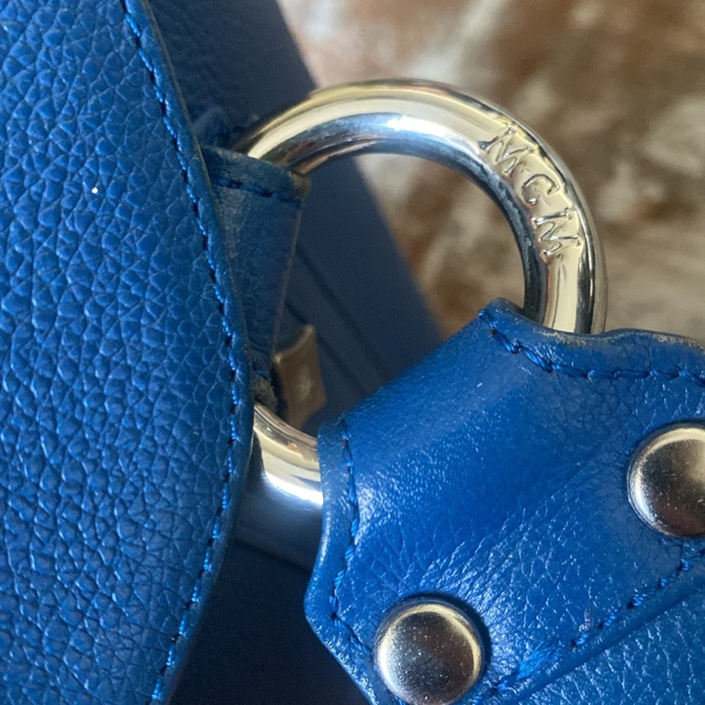 MCM Studded Mini Tote - Picture 8 of 14